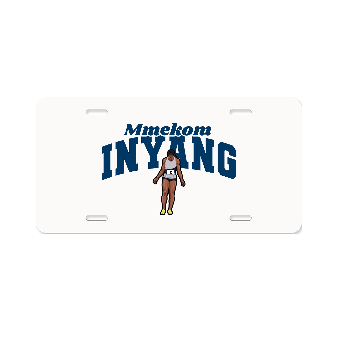 License Plate — Signature Arch in Classic