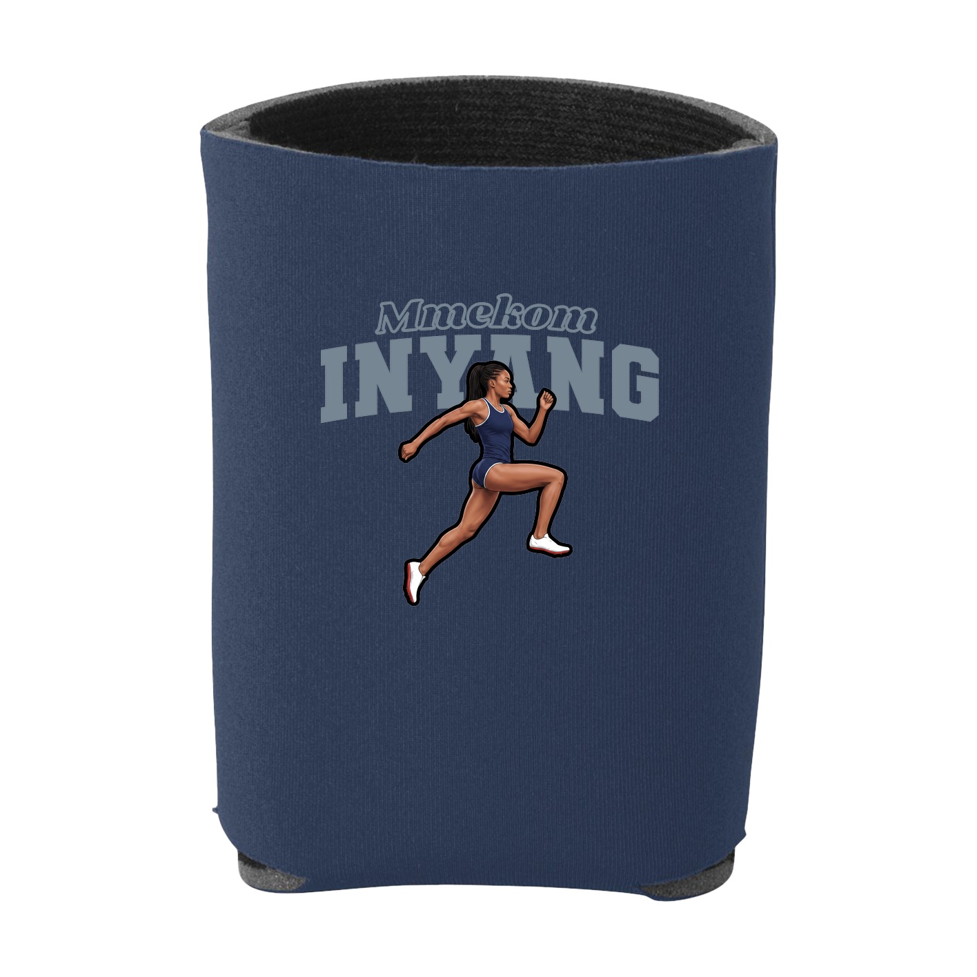 Can Holder — Name Arch in Navy