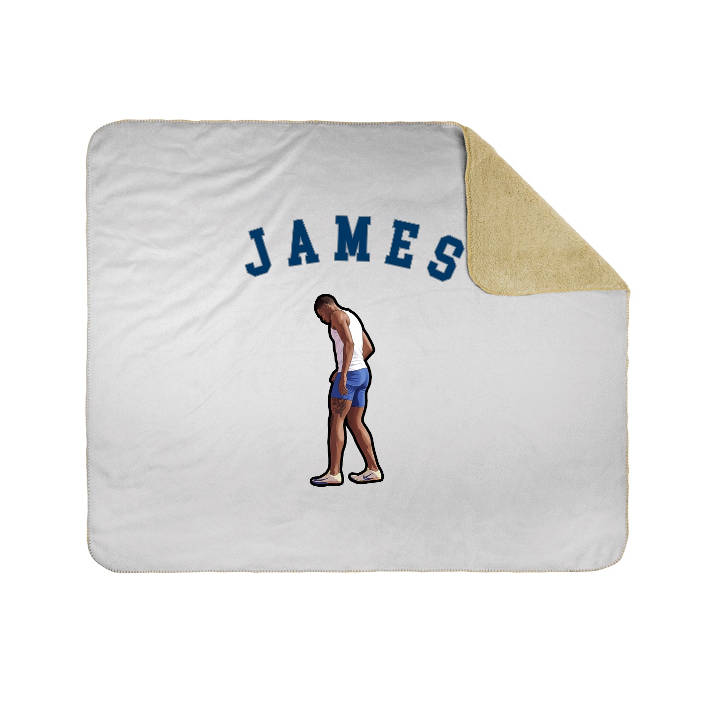 Throw Blanket — Shirsey Arch in White