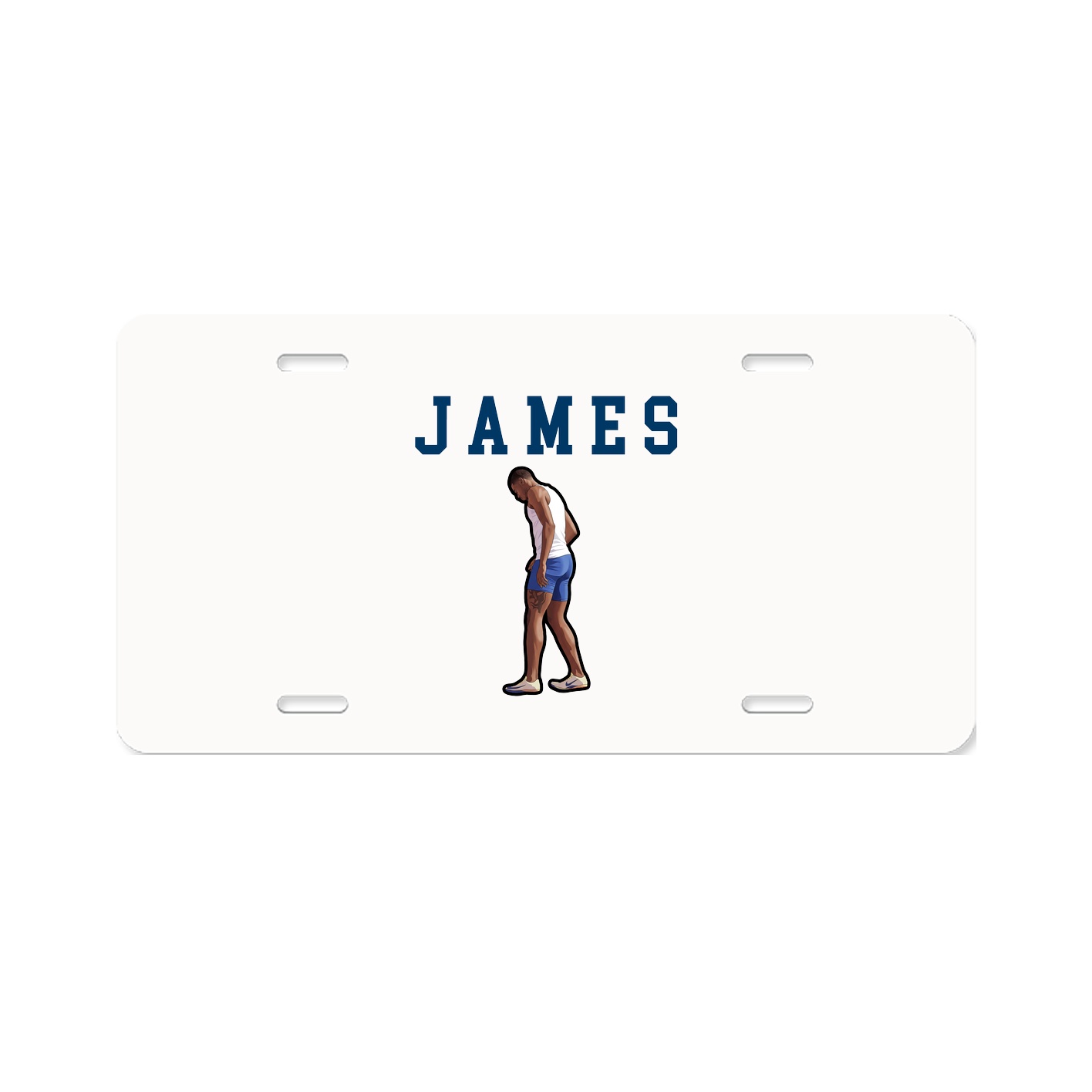 License Plate — Shirsey in Classic