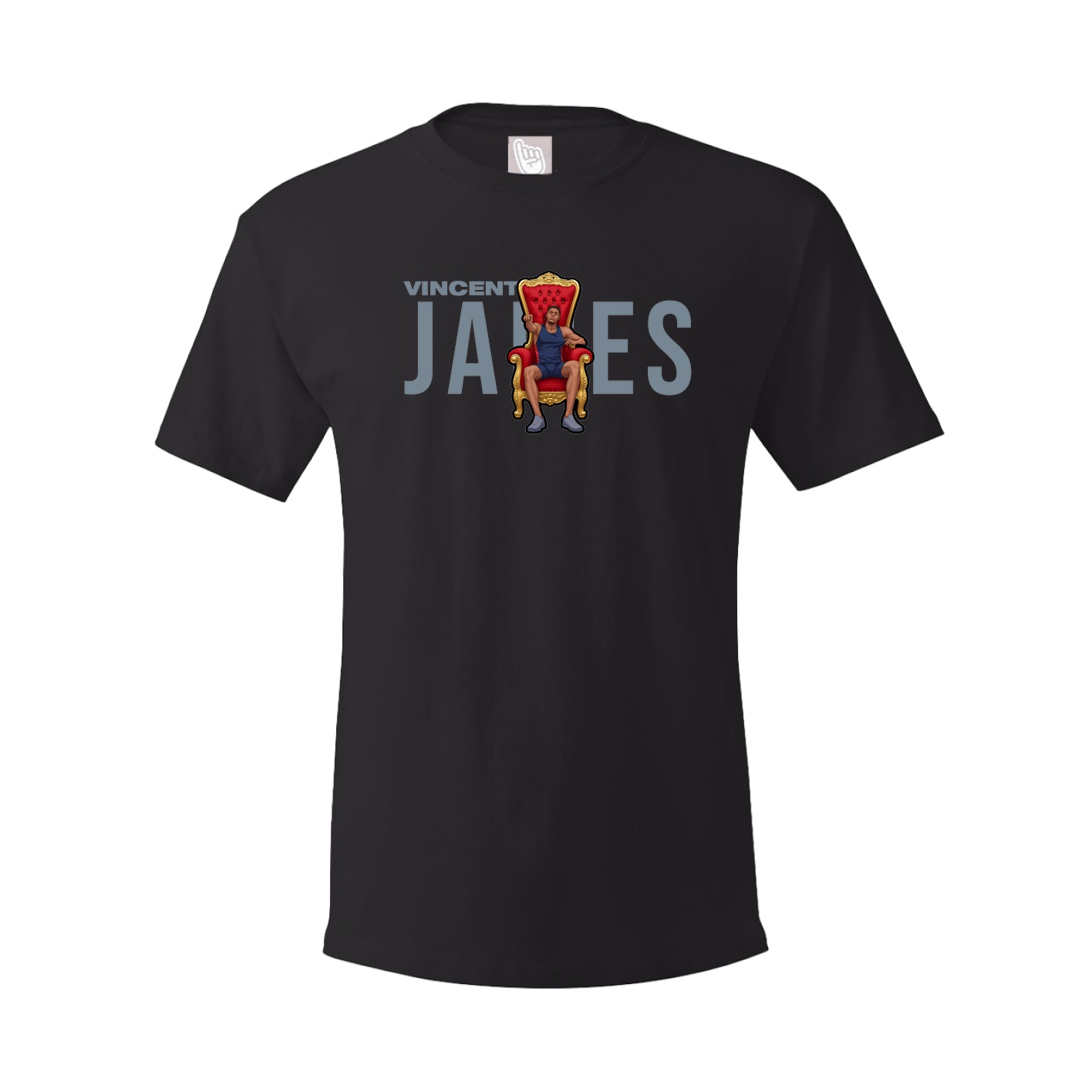 Tee — Player Name in Black