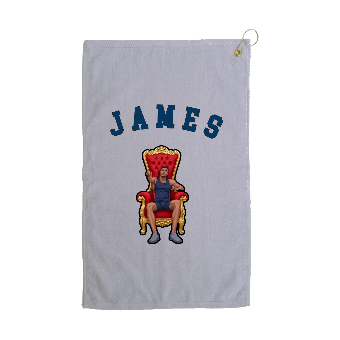 Golf Towel — Shirsey Arch in Grey