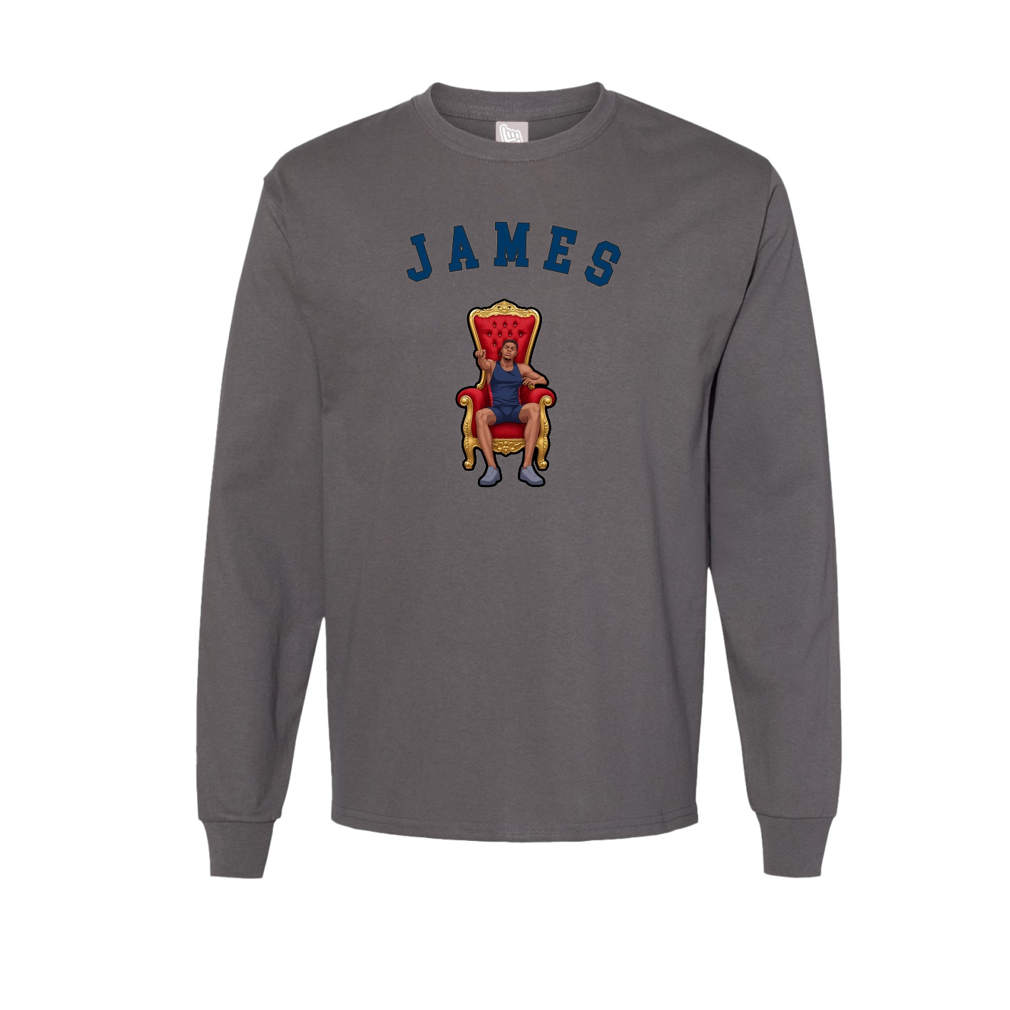 Long Sleeve Tee — Shirsey Arch in Grey