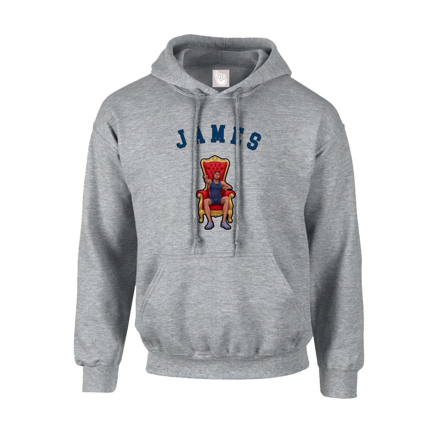 Youth Hoodie — Shirsey Arch in Grey