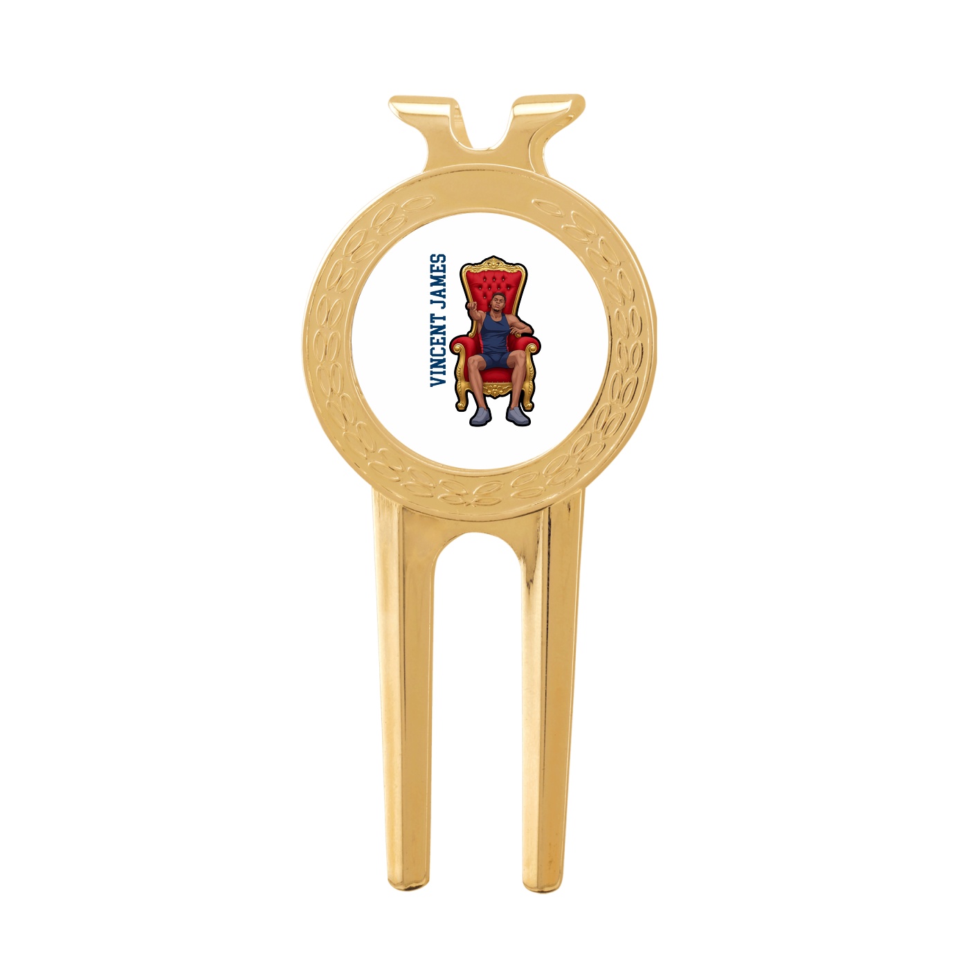 Divot Tool with Ball Marker — Name Vertical in Classic