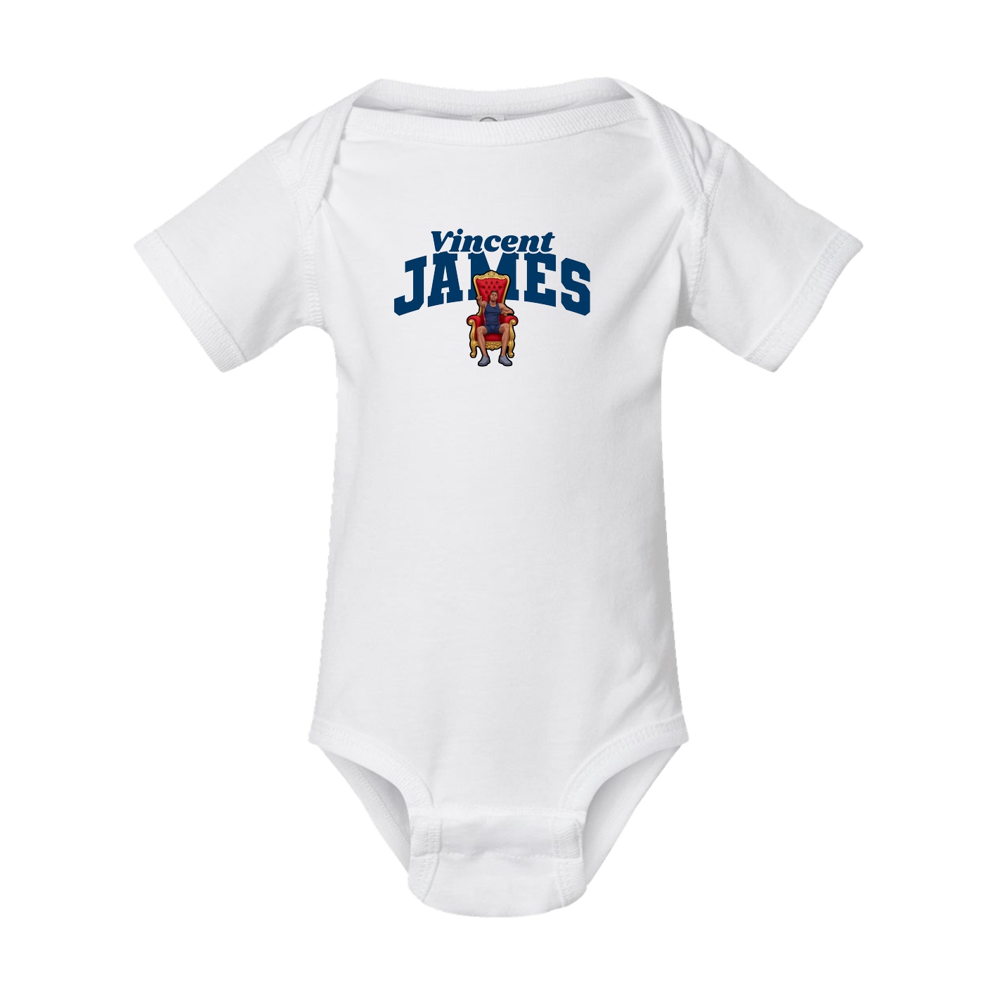 Baby Onesie — Signature Arch in White