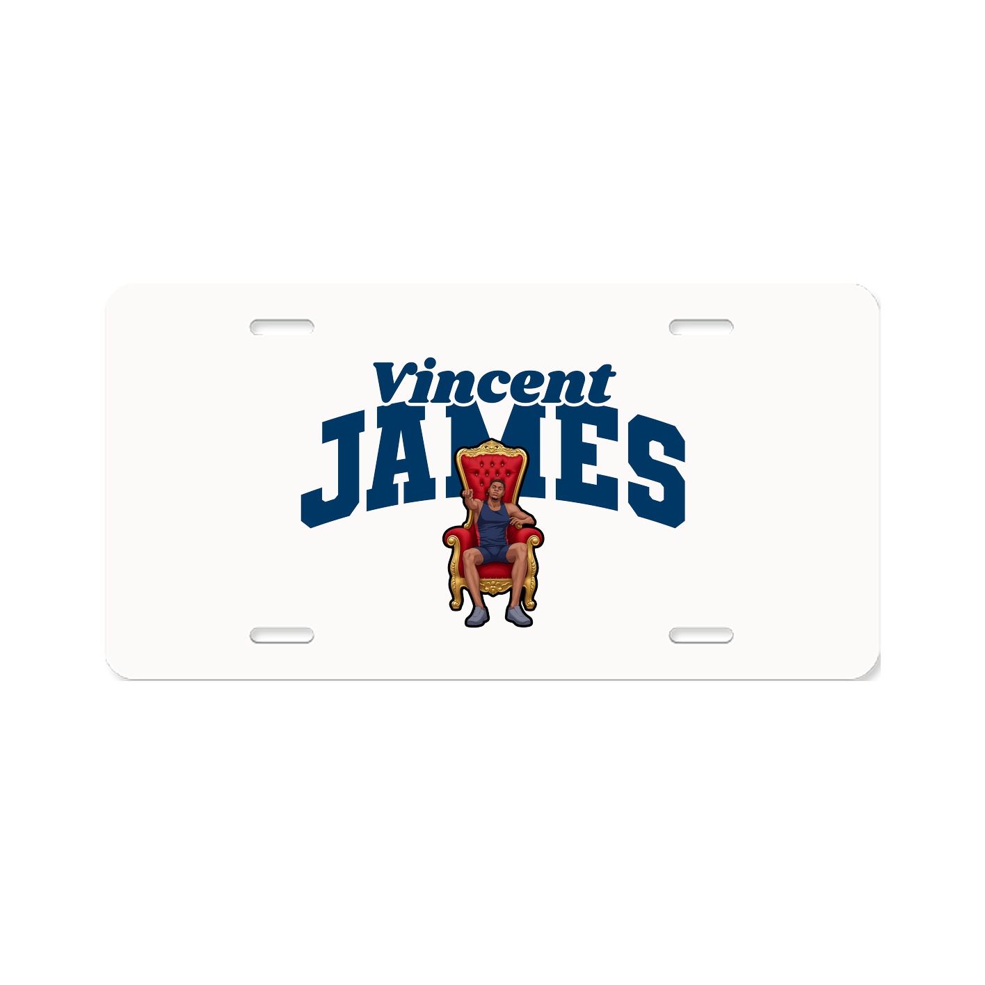License Plate — Signature Arch in Classic