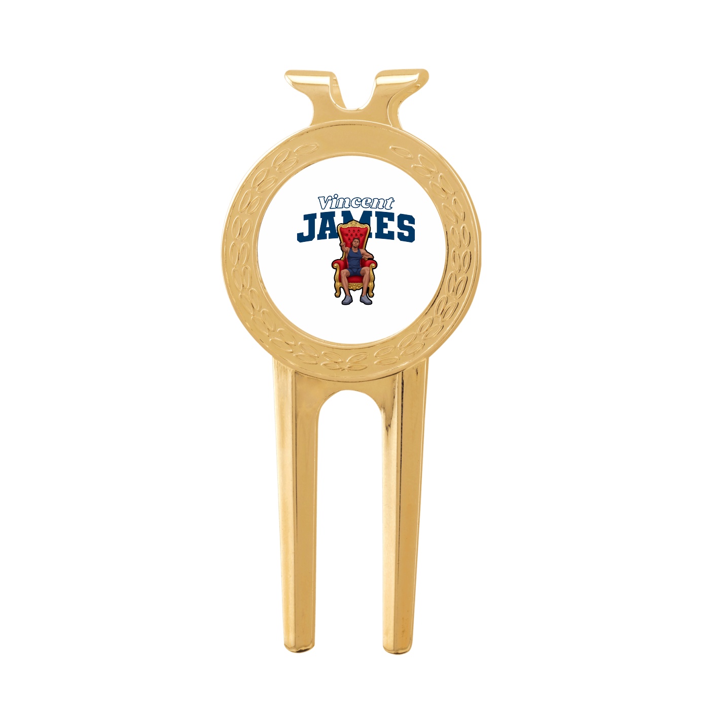 Divot Tool with Ball Marker — Name Arch in Classic