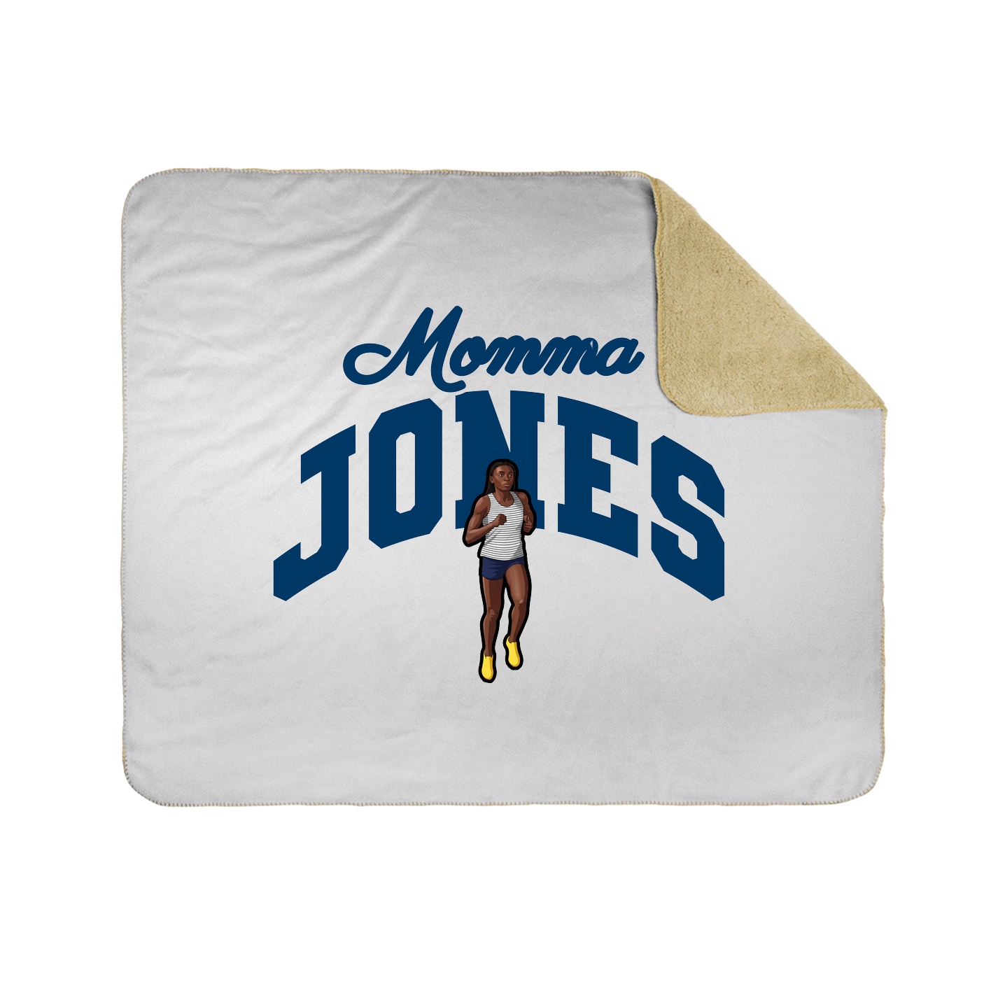 Throw Blanket — Mothers Day Arch in White