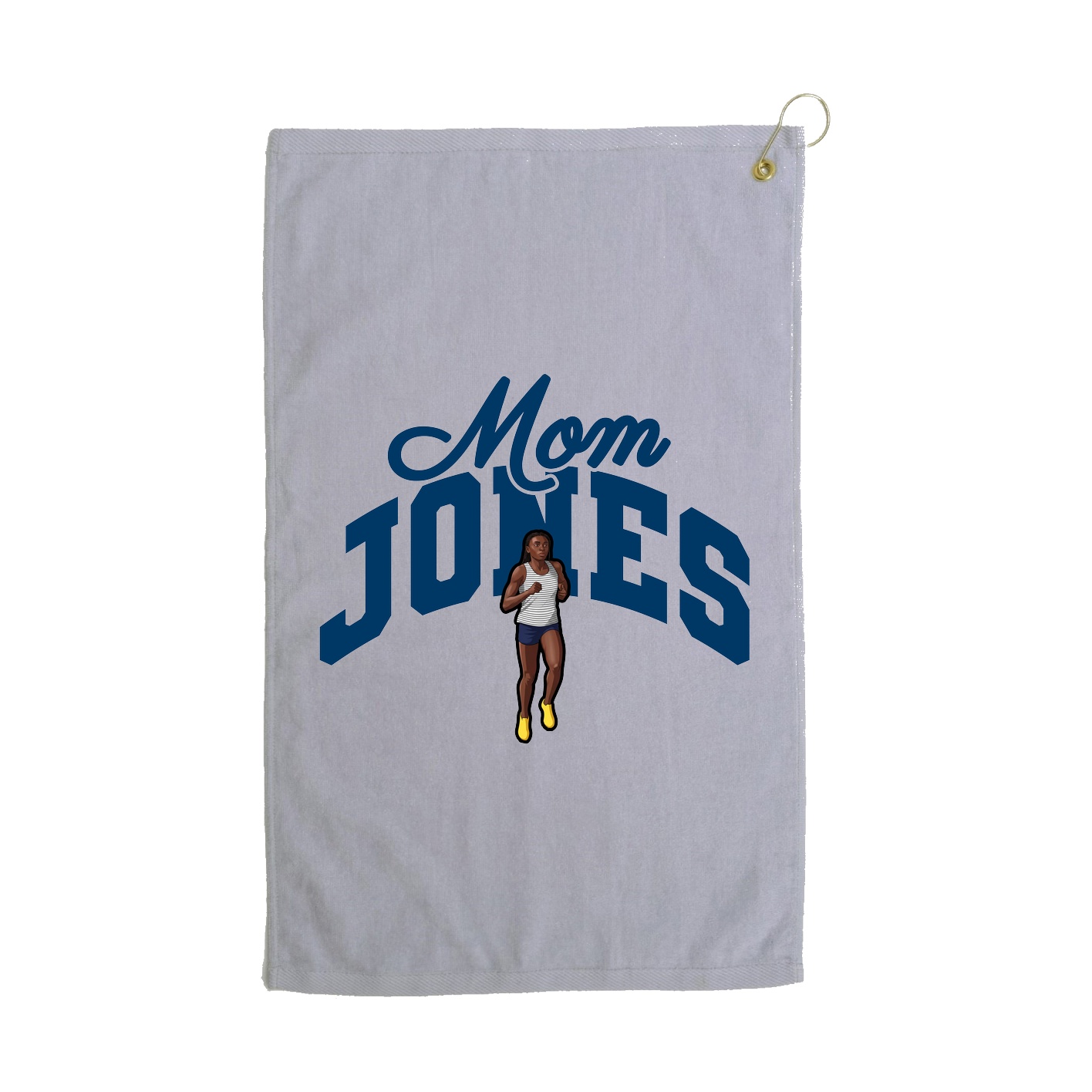 Golf Towel — Mothers Day Arch in Grey