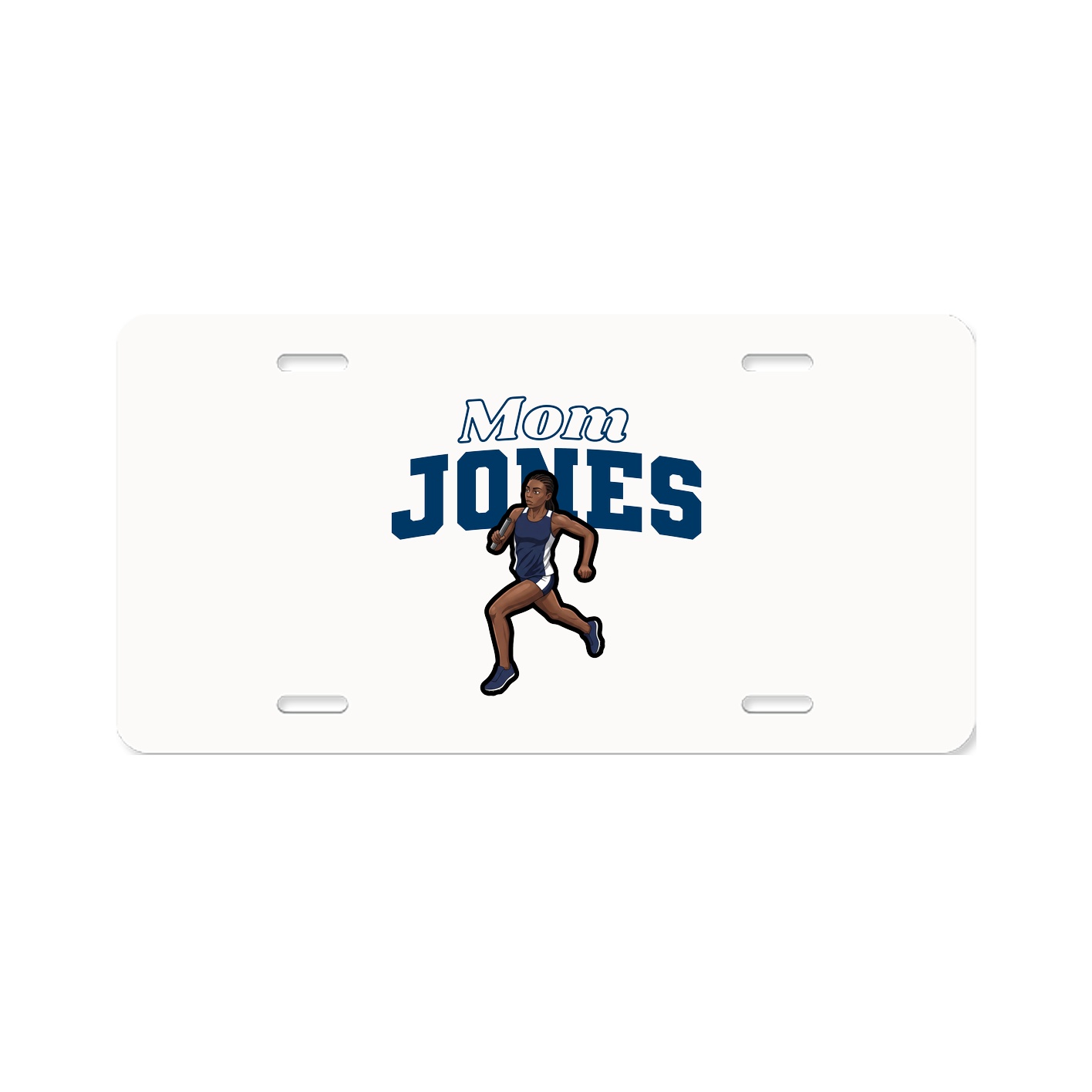 License Plate — Mothers Day Block in Classic