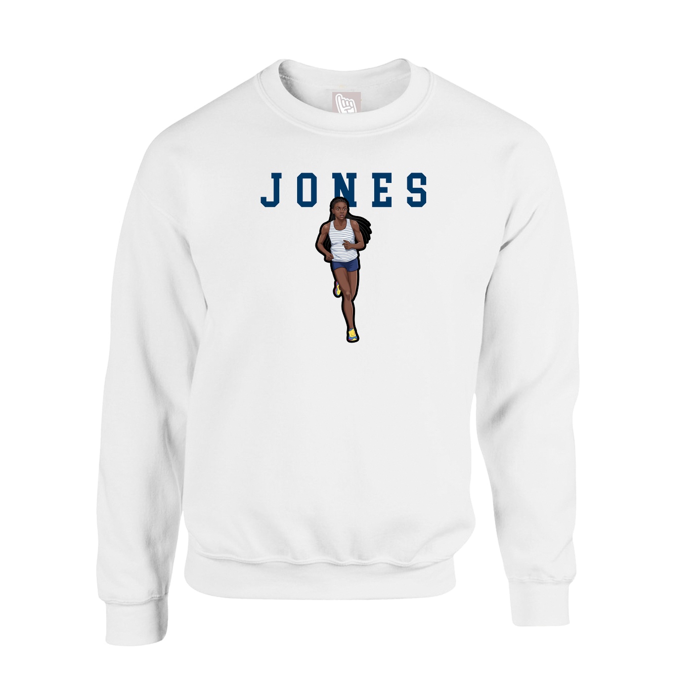 Fleece Crew — Shirsey in White