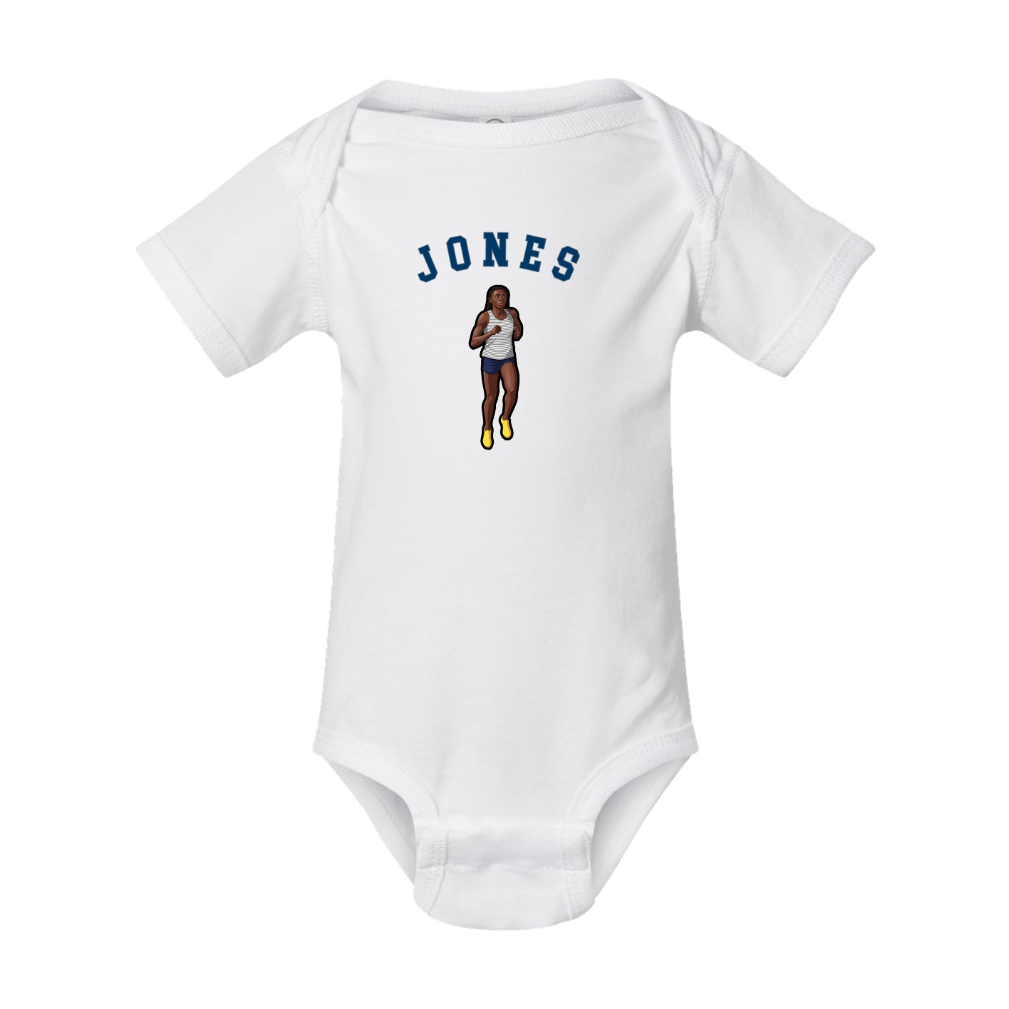Baby Onesie — Shirsey Arch in White