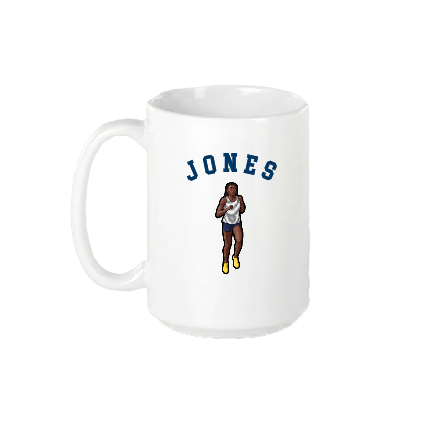 15oz Coffee Mug — Shirsey Arch in White