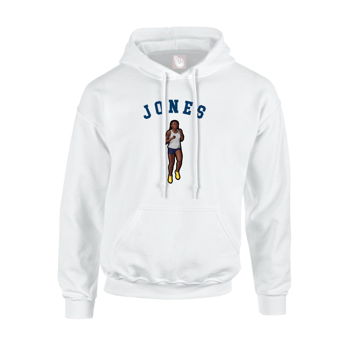 Hoodie — Shirsey Arch in White