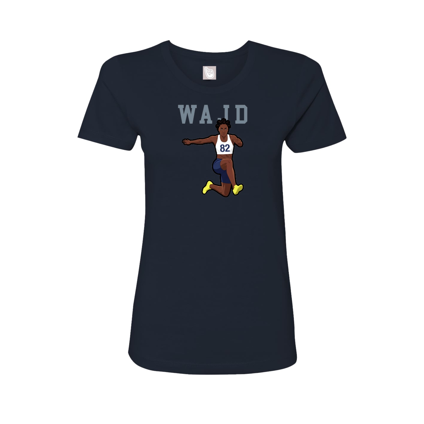 Fitted Women's Tee — Shirsey in Navy