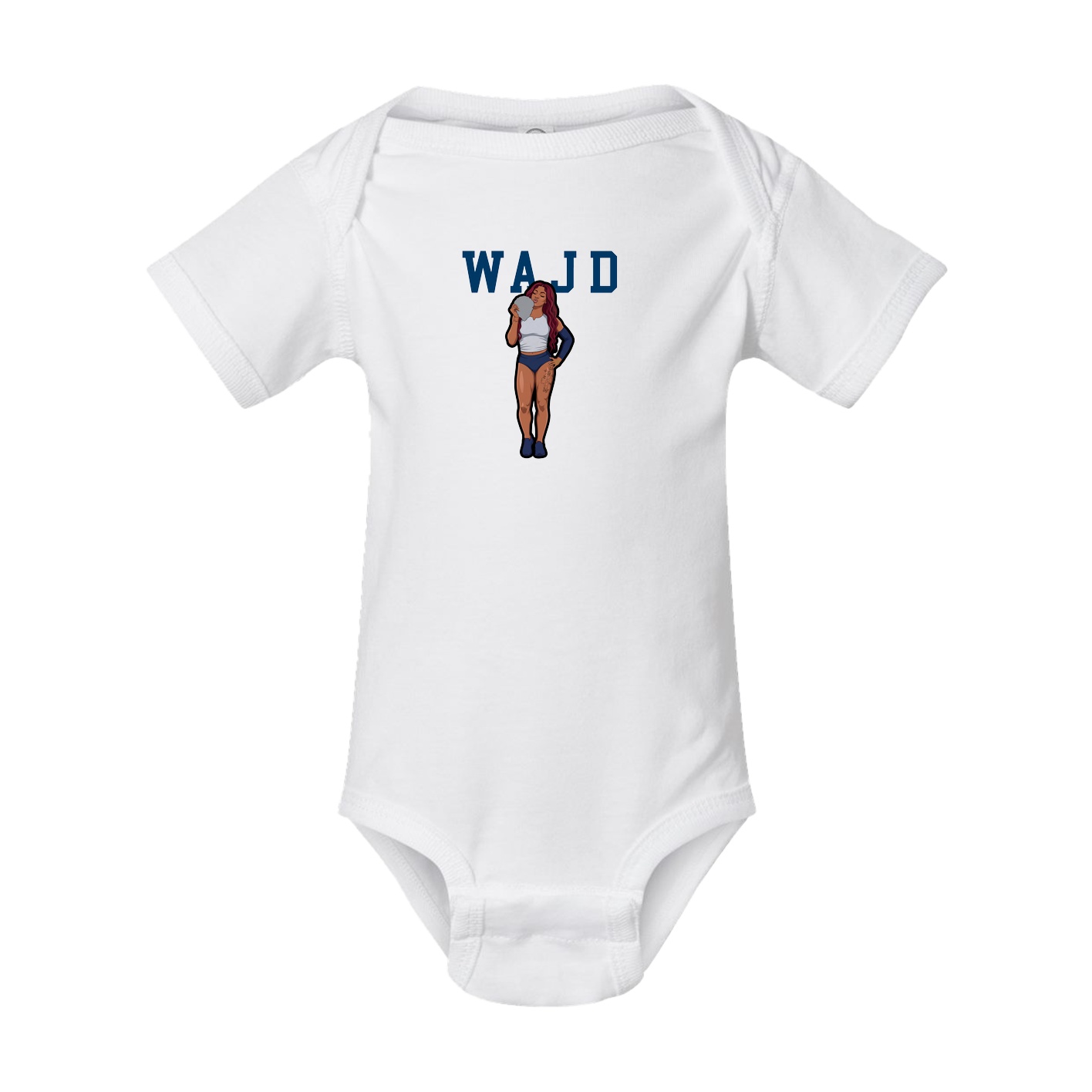 Baby Onesie — Shirsey in White