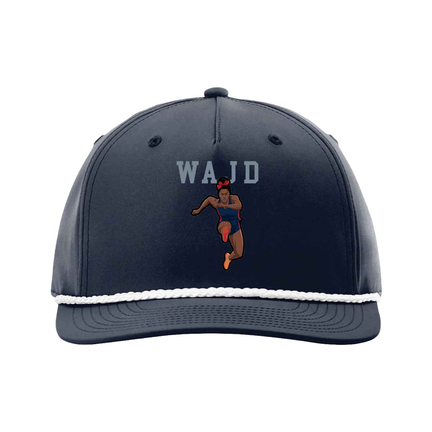 Five-Panel Classic Rope Cap — Shirsey in Navy