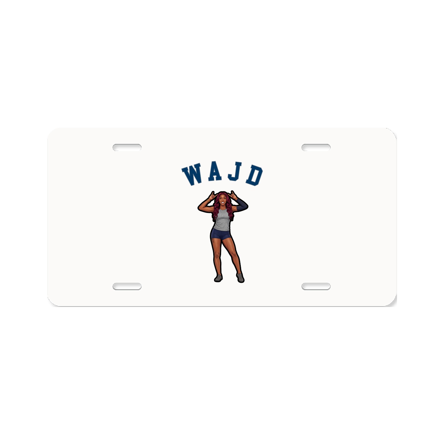 License Plate — Shirsey Arch in Classic