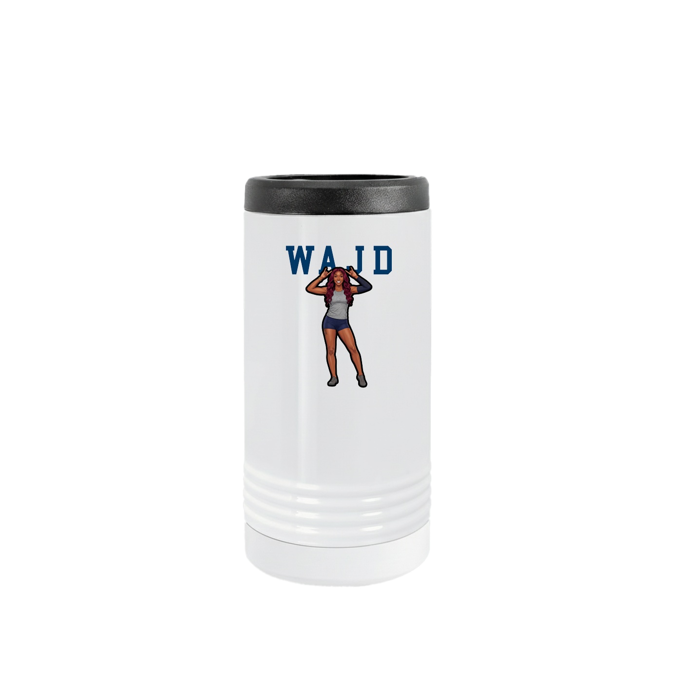 Slim Beverage Holder — Shirsey in White