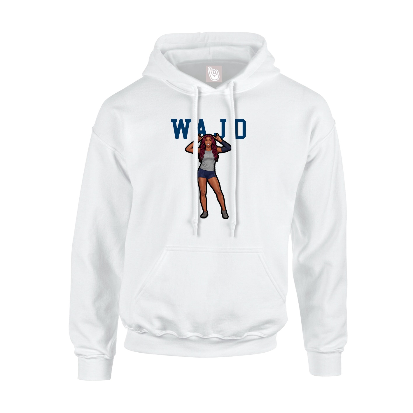 Youth Hoodie — Shirsey in White