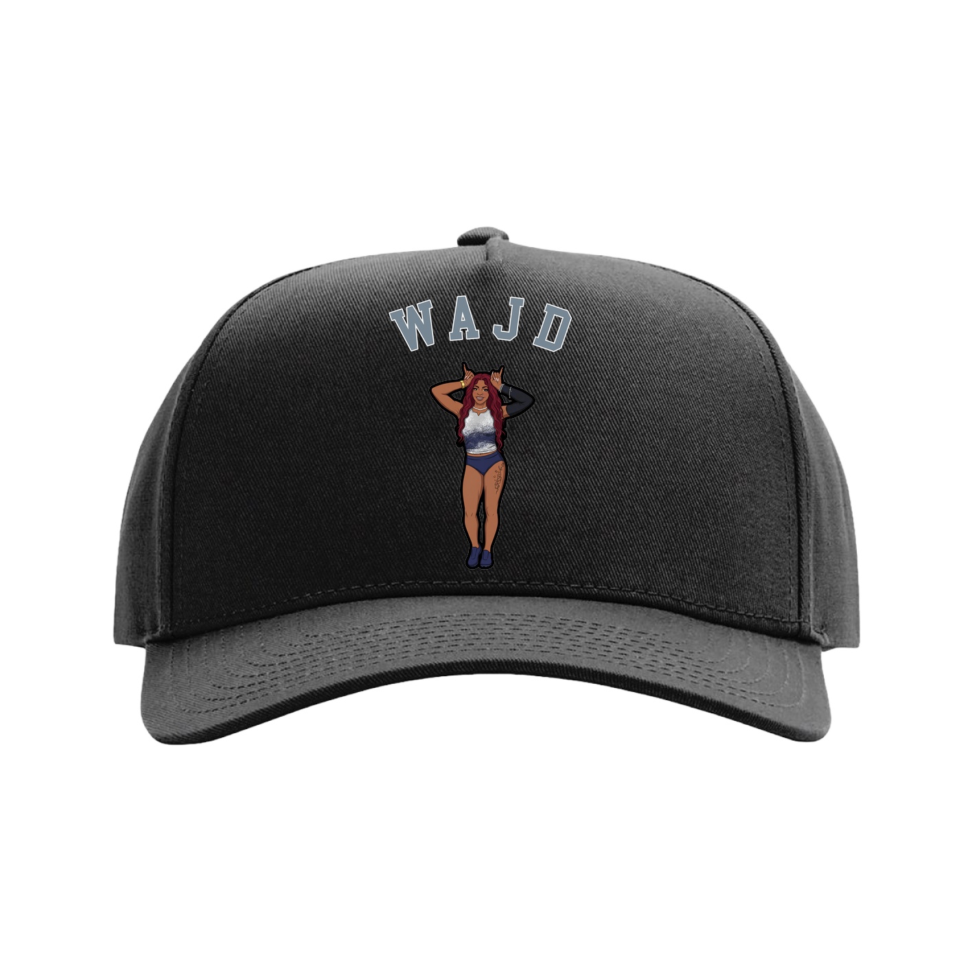Full Fabric Five-Panel Champ Cap
