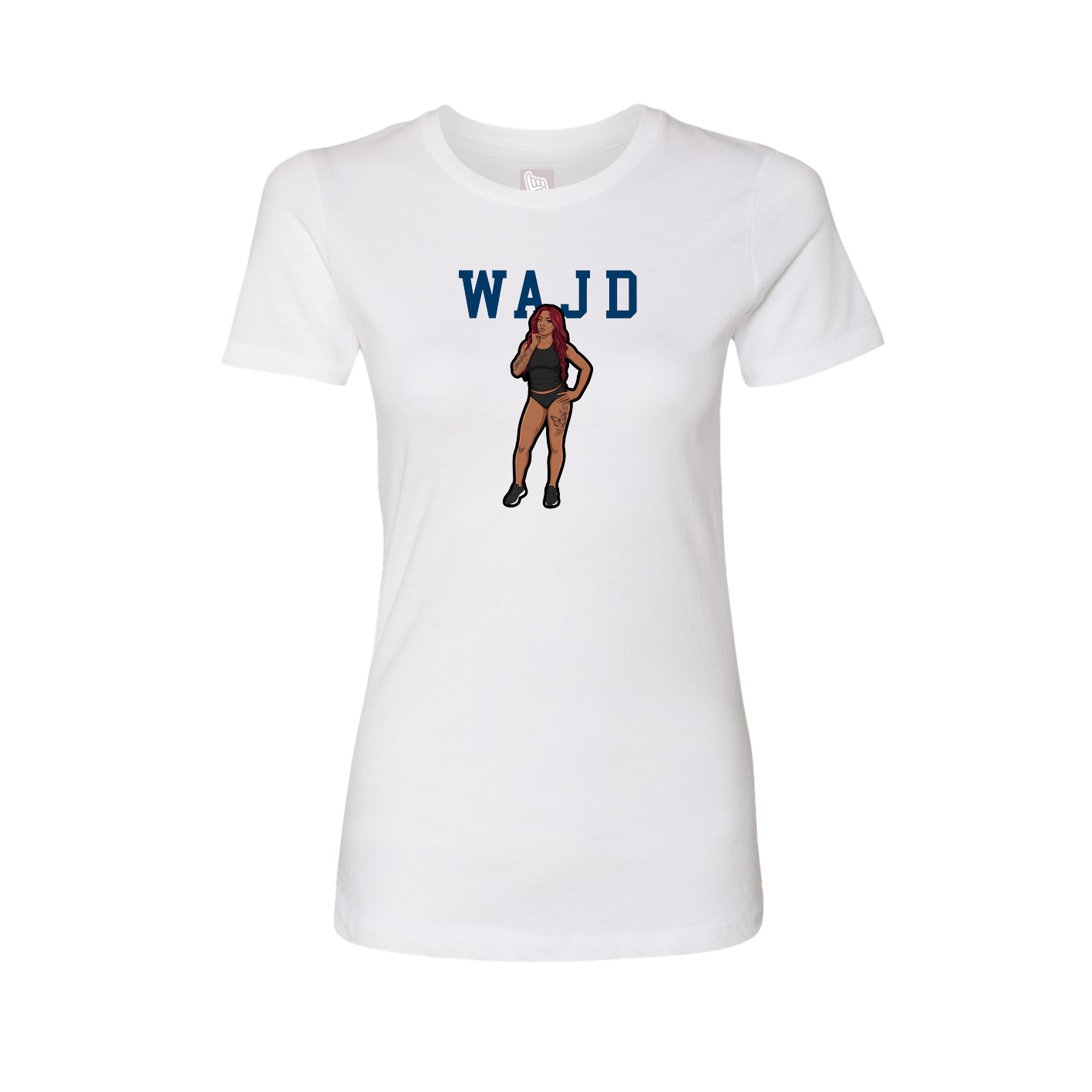 Fitted Women's Tee — Shirsey in White