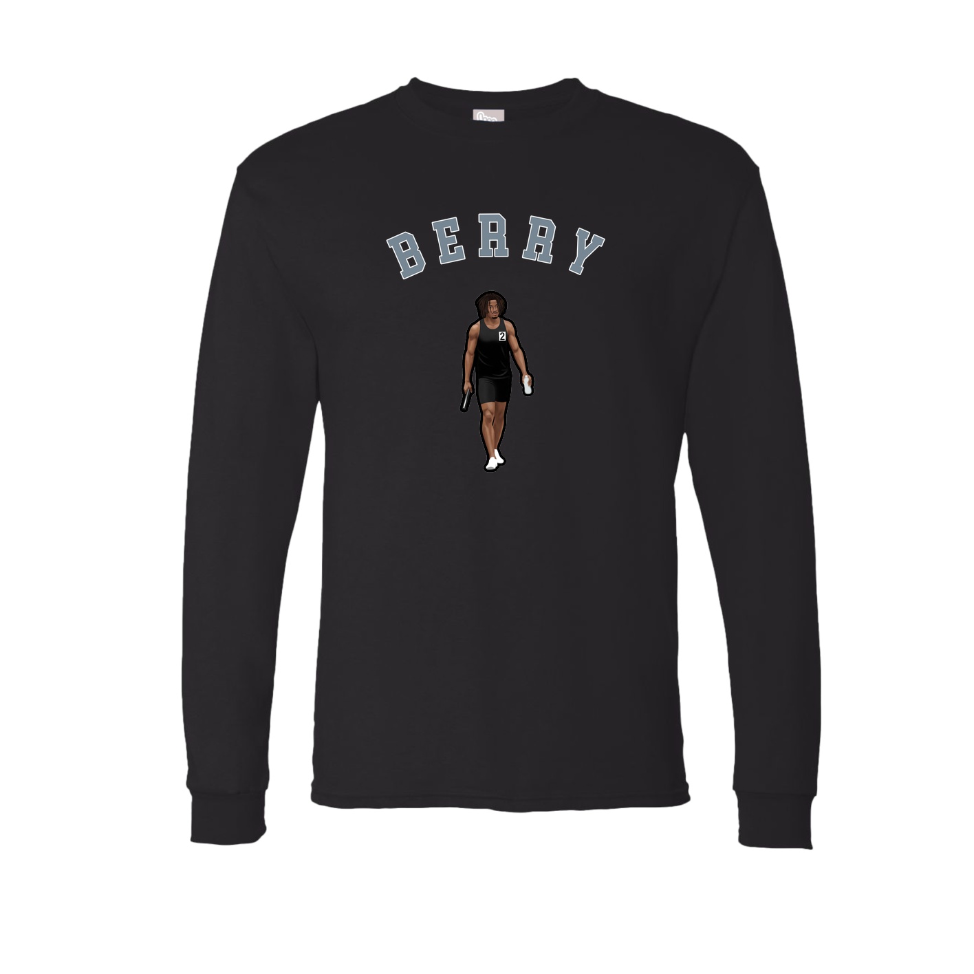 Long Sleeve Tee — Shirsey Arch in Black