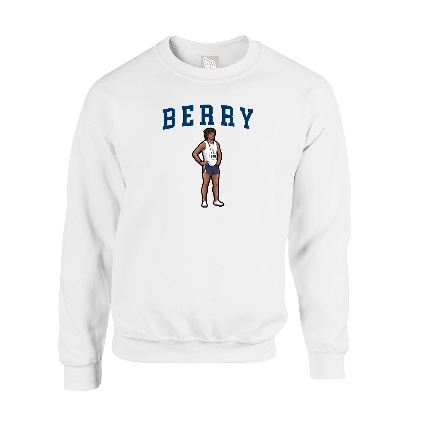 Fleece Crew — Shirsey in White
