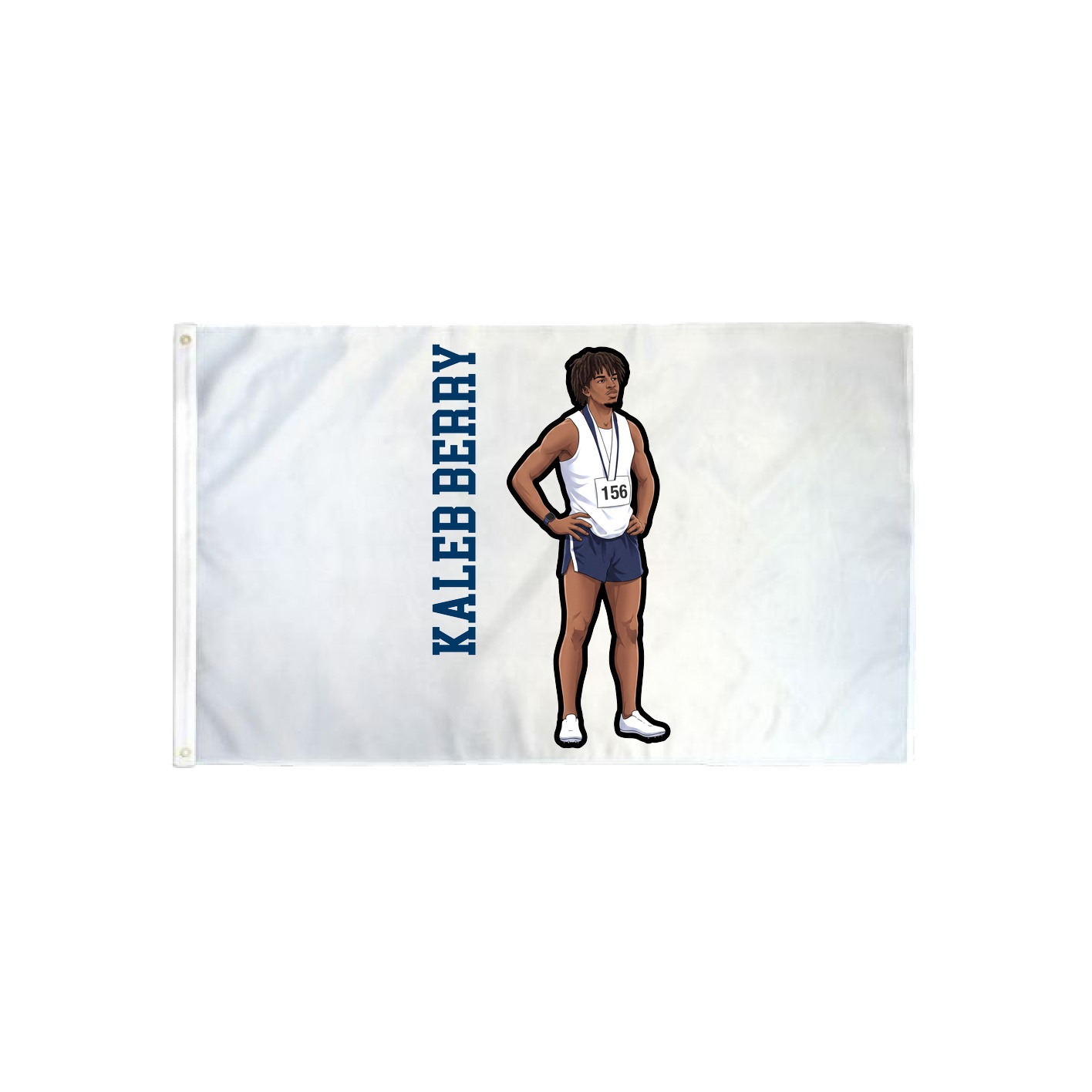 3x5 Flag — Name Vertical in Classic
