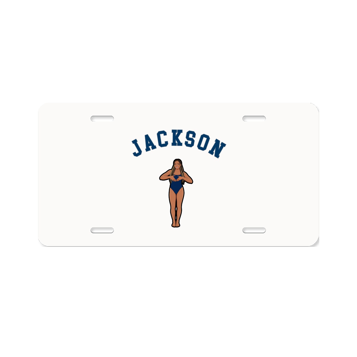 License Plate — Shirsey Arch in Classic