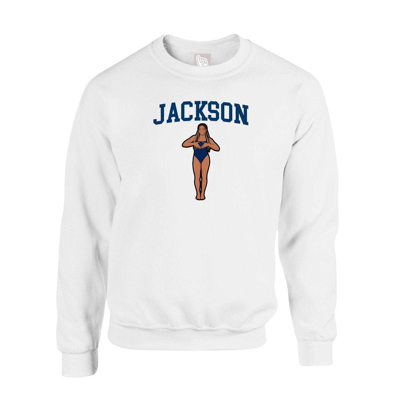 Fleece Crew — Shirsey in White