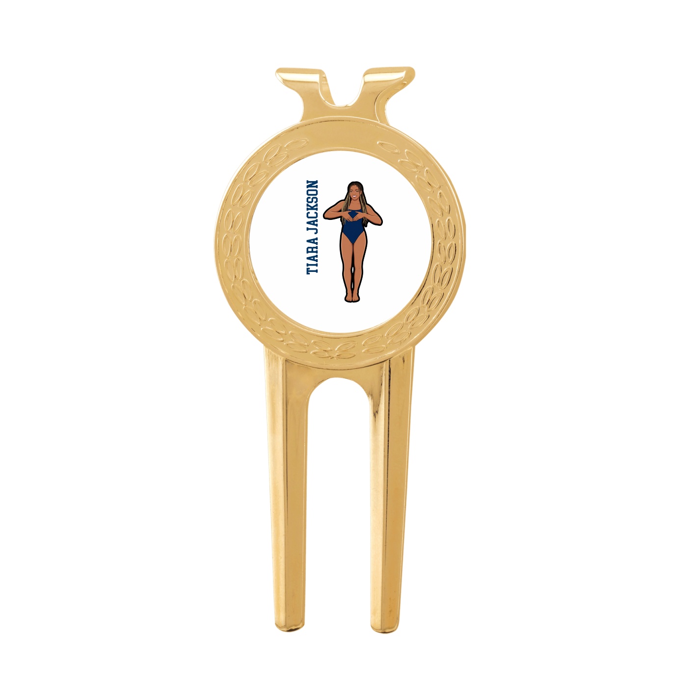 Divot Tool with Ball Marker — Name Vertical in Classic