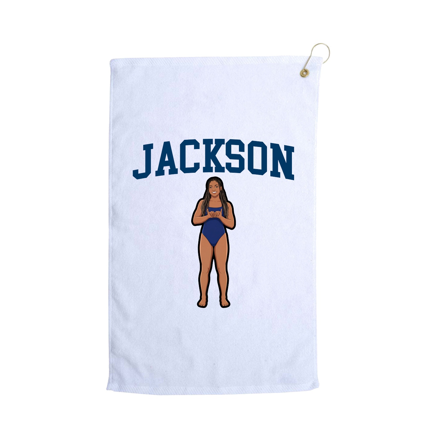 Golf Towel — Shirsey in White