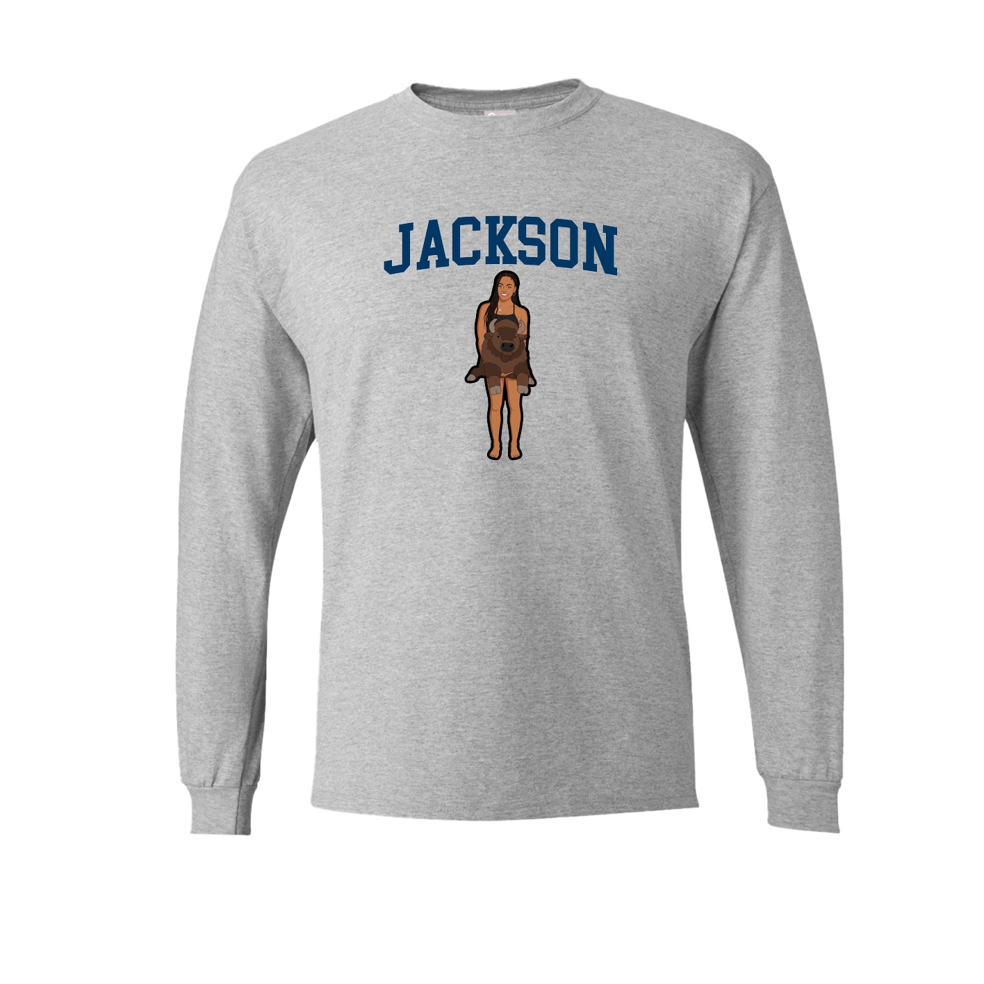 Long Sleeve Tee — Shirsey in Grey