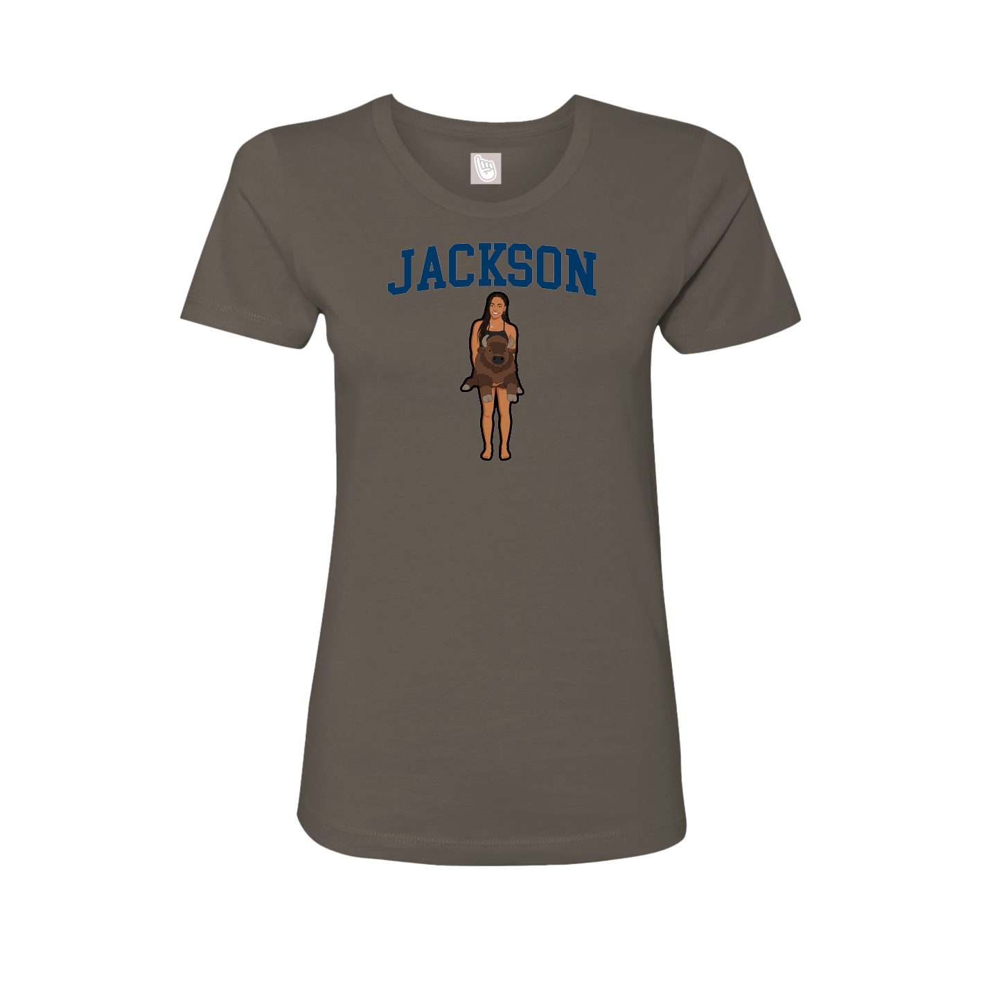 Fitted Women's Tee — Shirsey in Grey