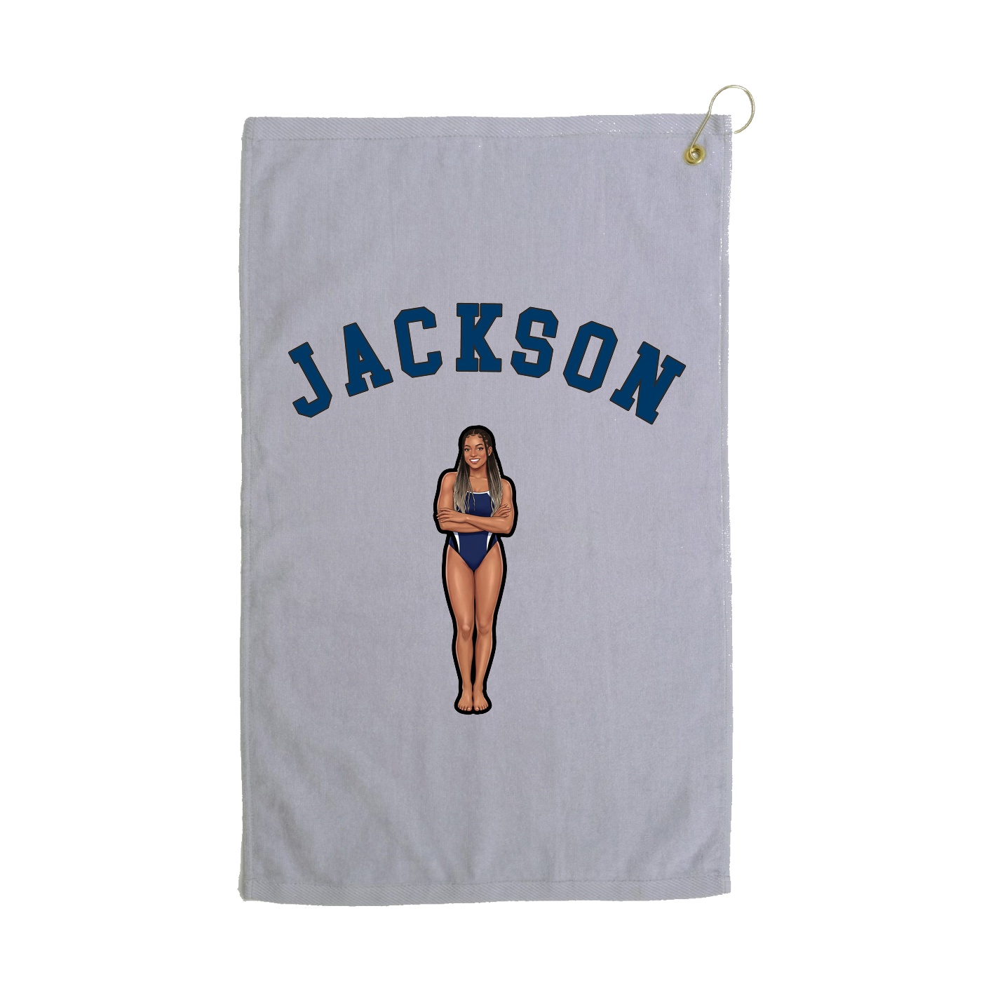 Golf Towel — Shirsey Arch in Grey