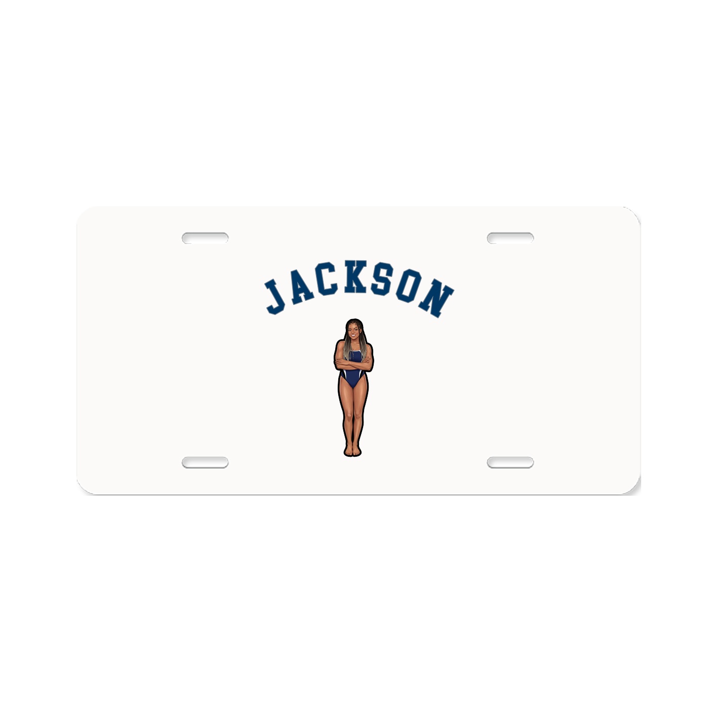 License Plate — Shirsey Arch in Classic