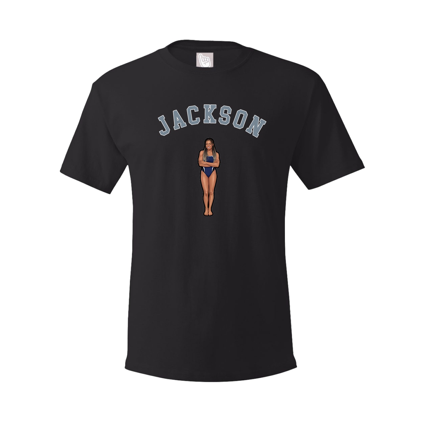 Youth Tee — Shirsey Arch in Black