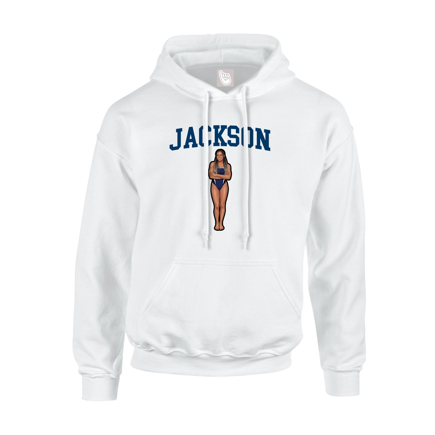 Hoodie — Shirsey in White