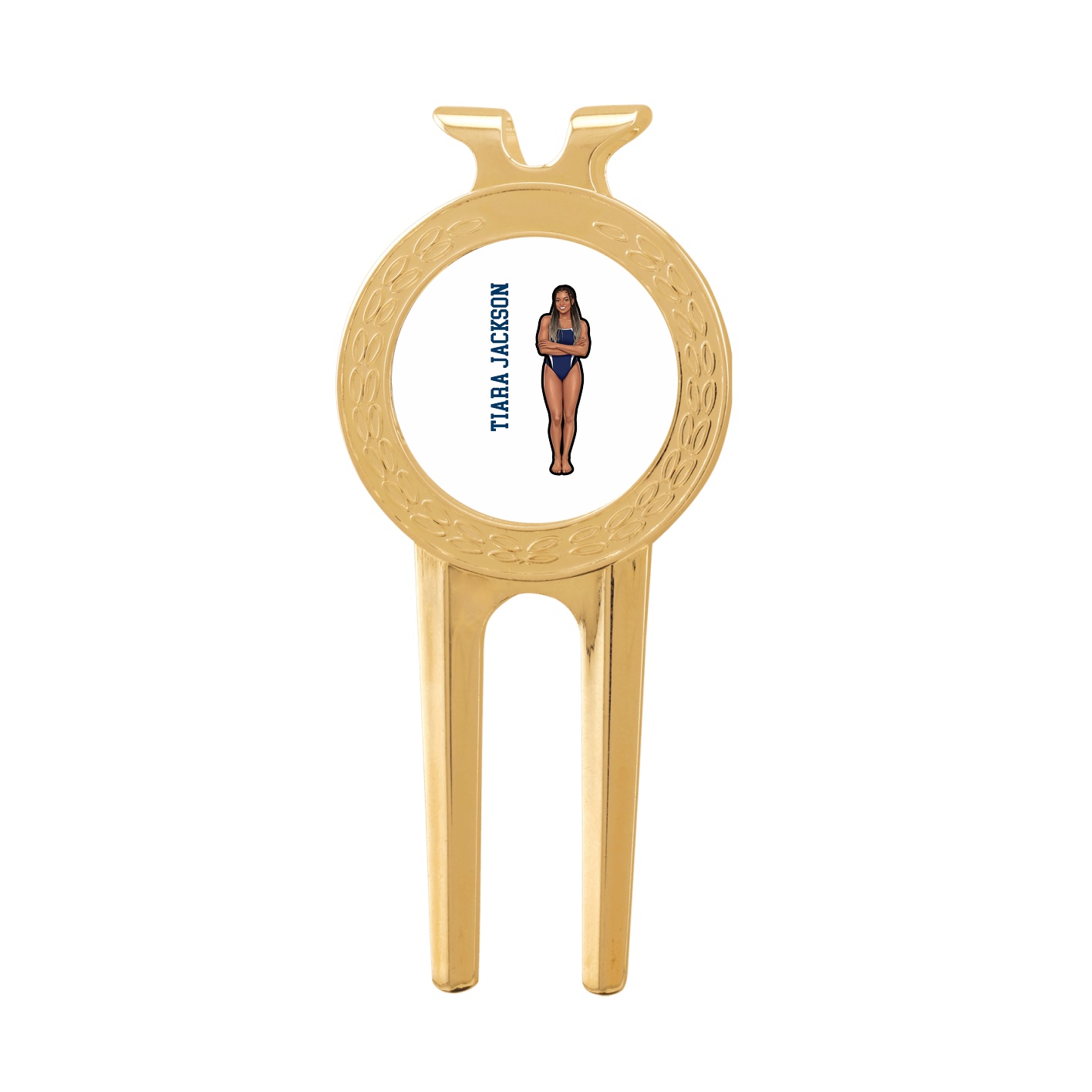 Divot Tool with Ball Marker — Name Vertical in Classic