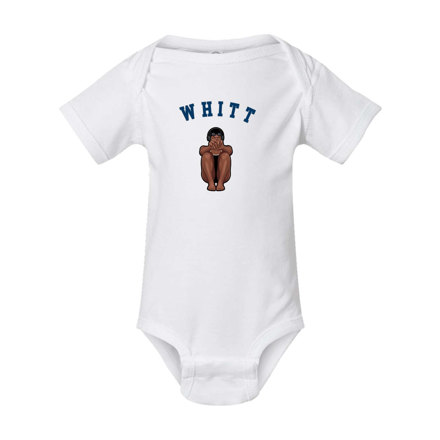 Baby Onesie — Shirsey Arch in White