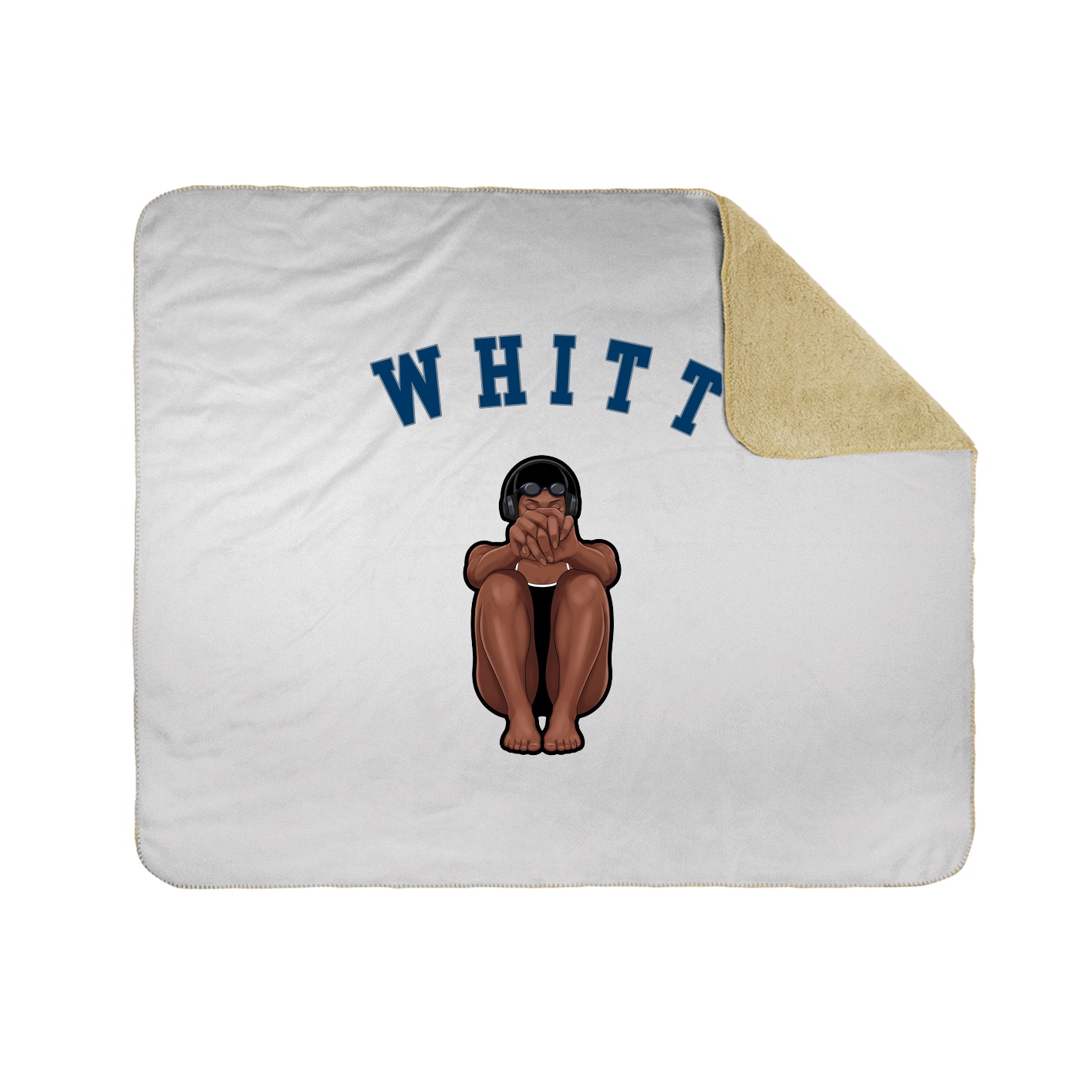 Throw Blanket — Shirsey Arch in White