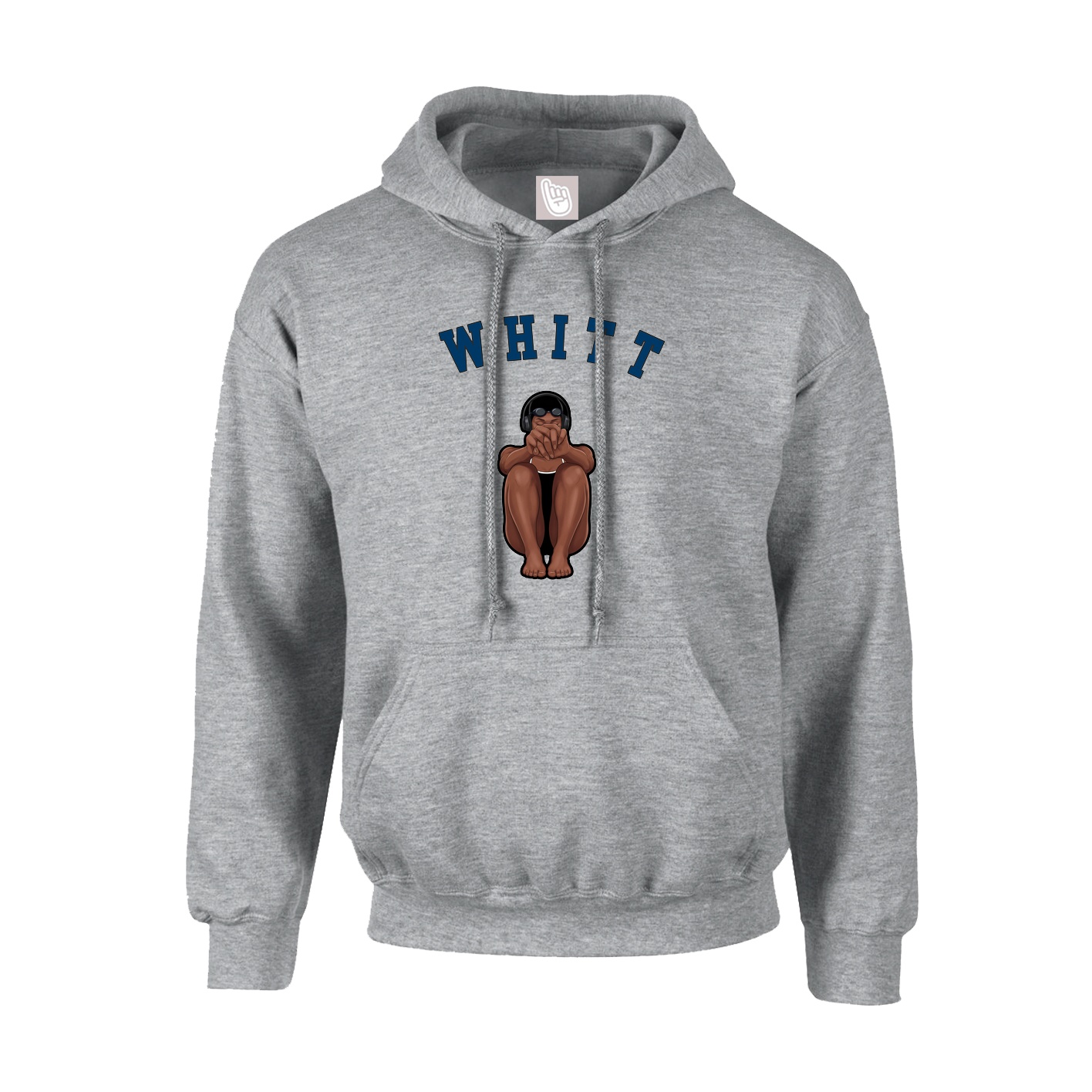 Youth Hoodie — Shirsey Arch in Grey