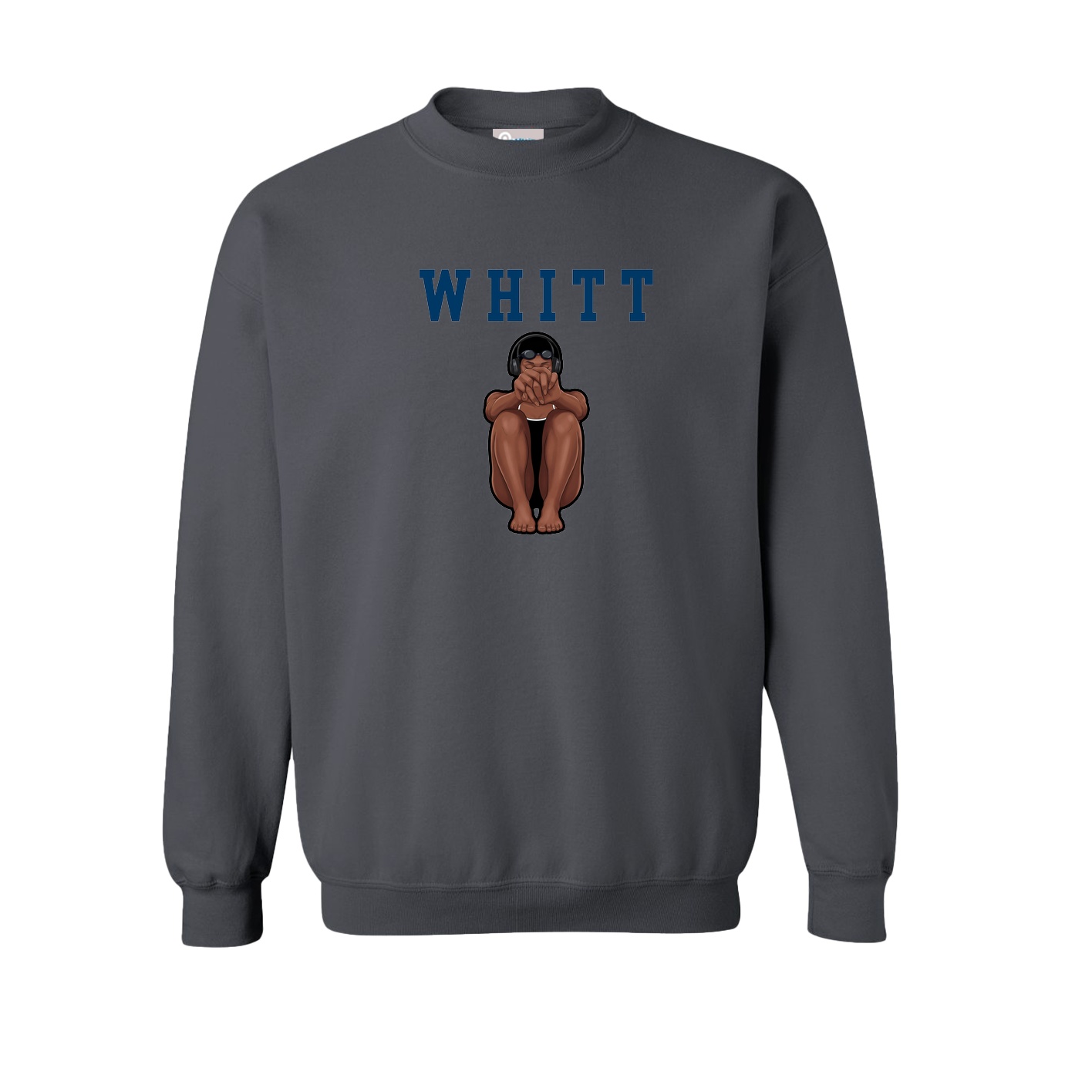 Fleece Crew — Shirsey in Grey