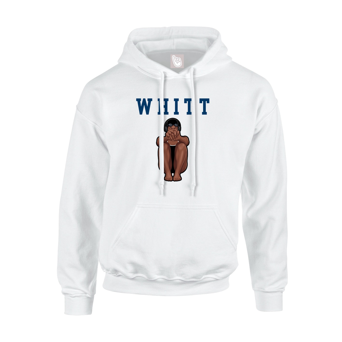 Youth Hoodie — Shirsey in White