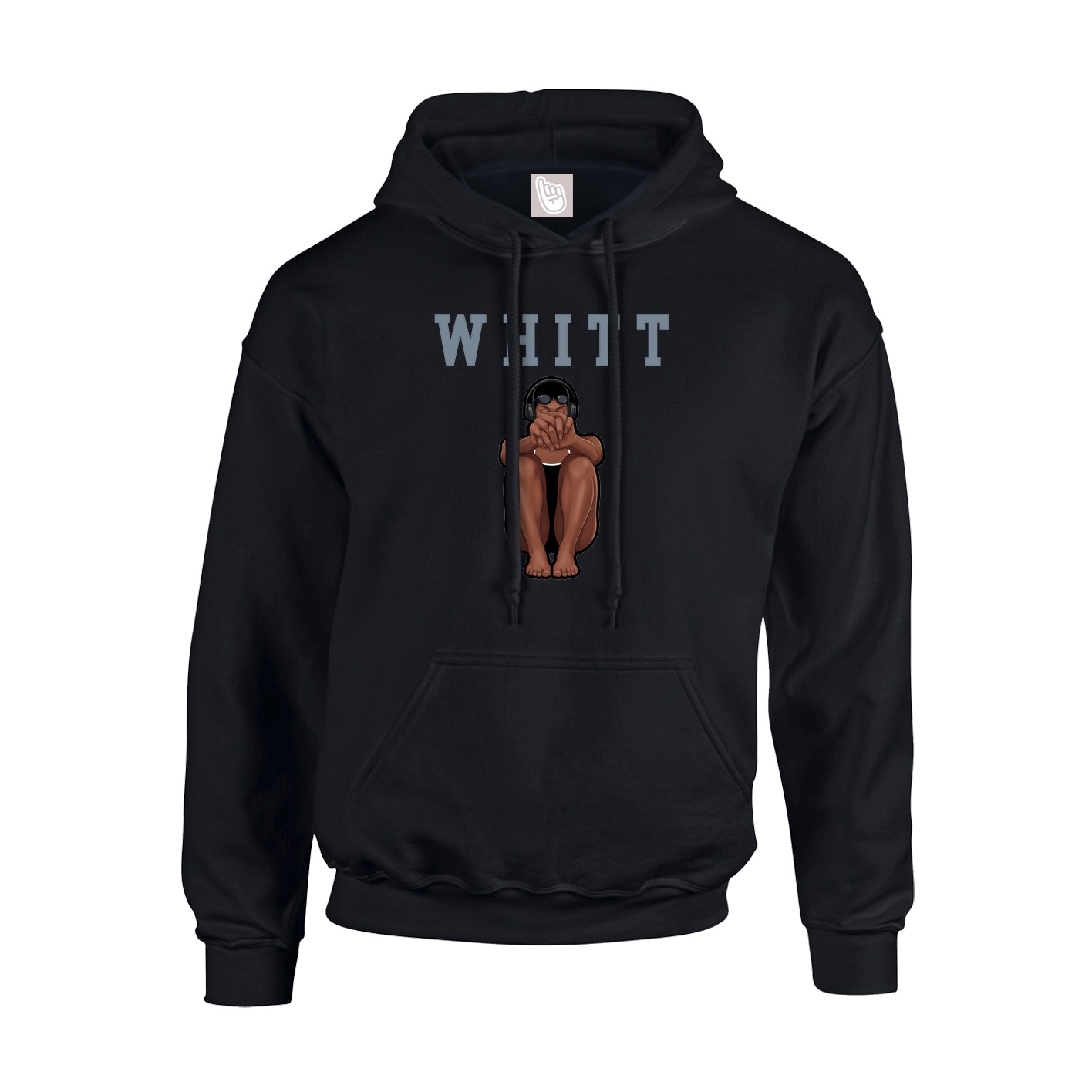 Youth Hoodie — Shirsey in Black