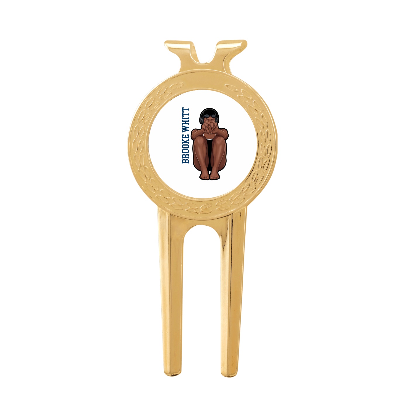 Divot Tool with Ball Marker — Name Vertical in Classic