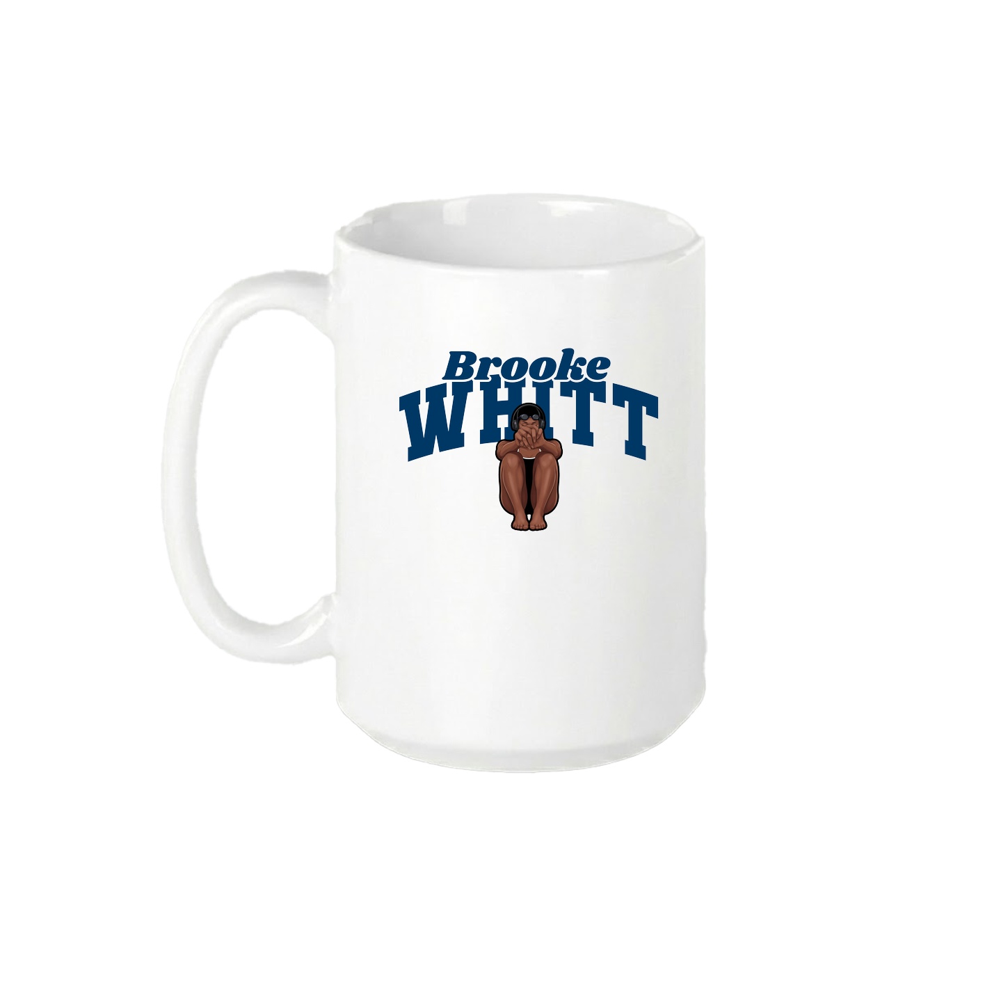 15oz Coffee Mug — Signature Arch in White