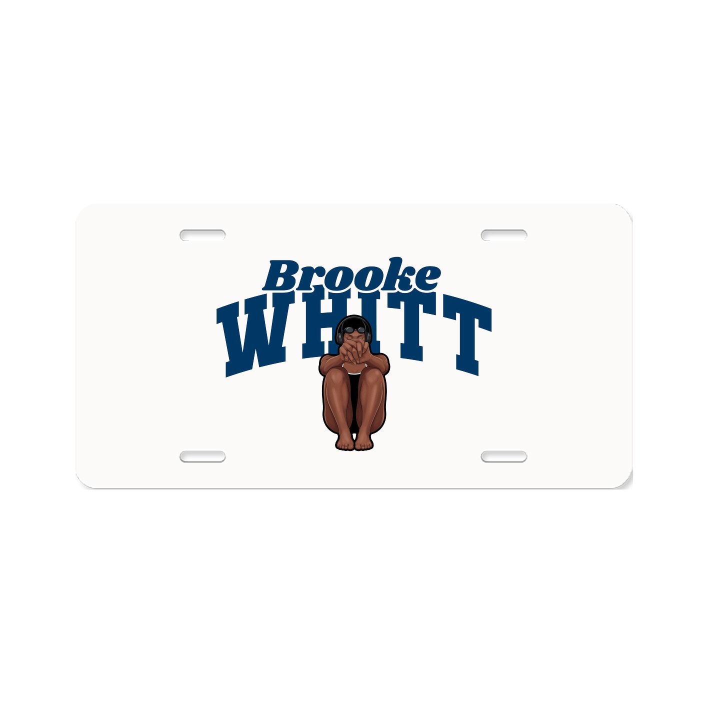 License Plate — Signature Arch in Classic